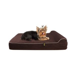 Small 3.5'' Orthopedic Memory Foam Dog Bed